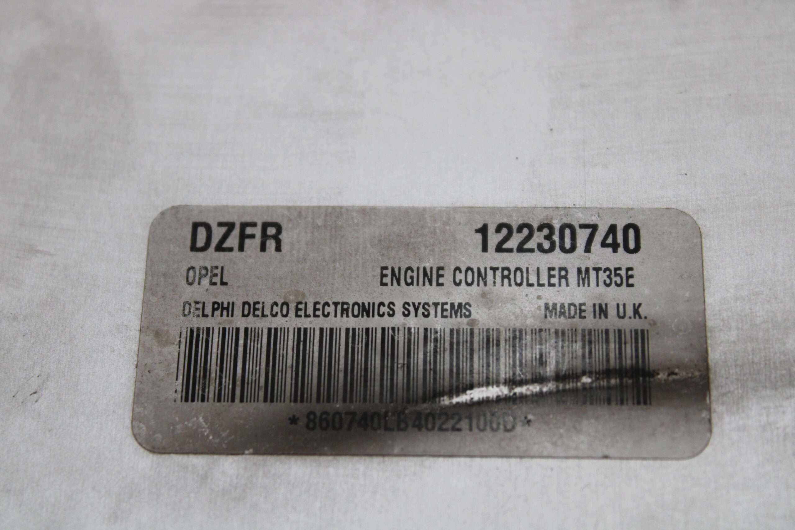 Centralita del Motor Opel Astra H Zafira DZFR - foto 2