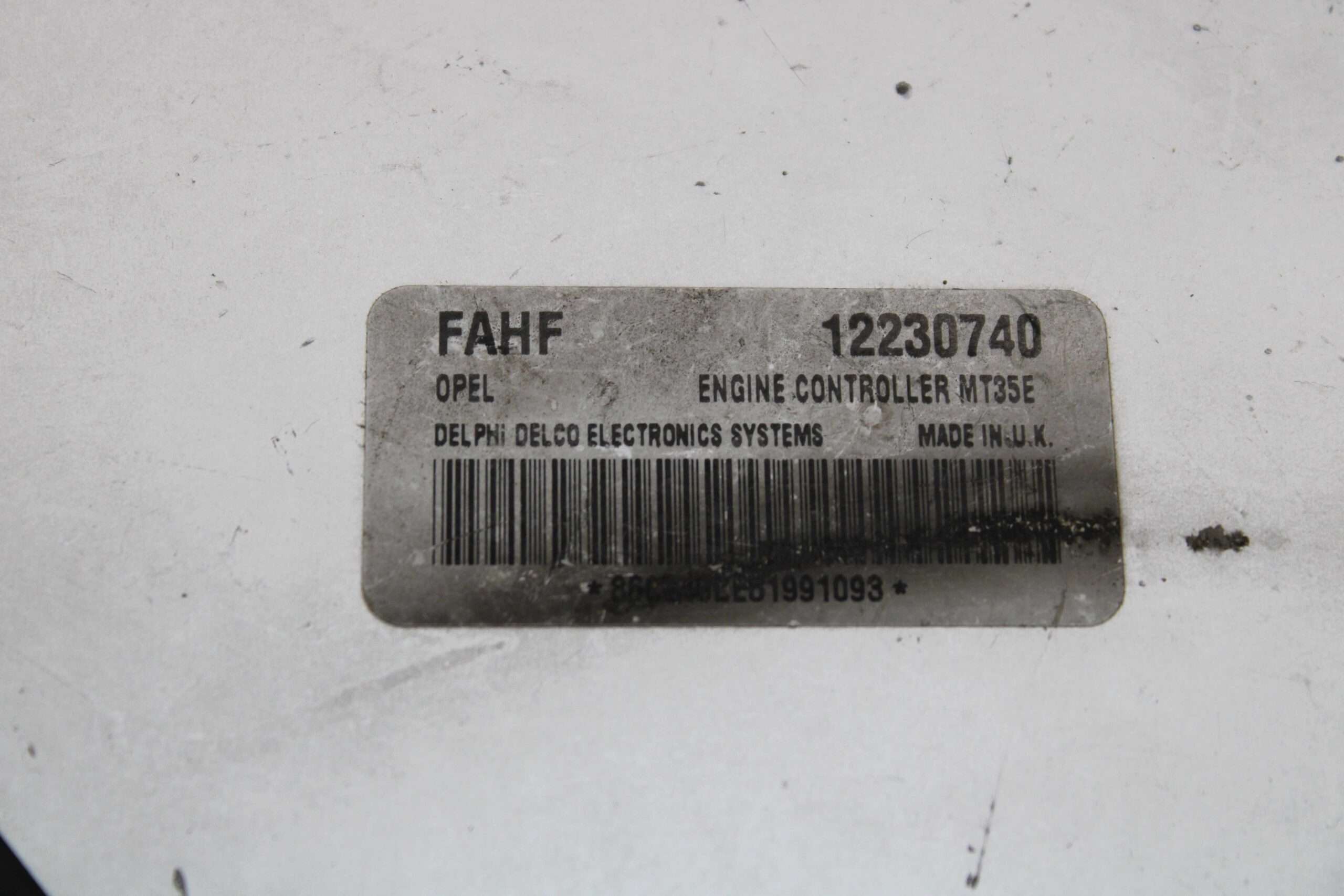 Centralita del Motor Opel Astra H Zafira FAHF - foto 2