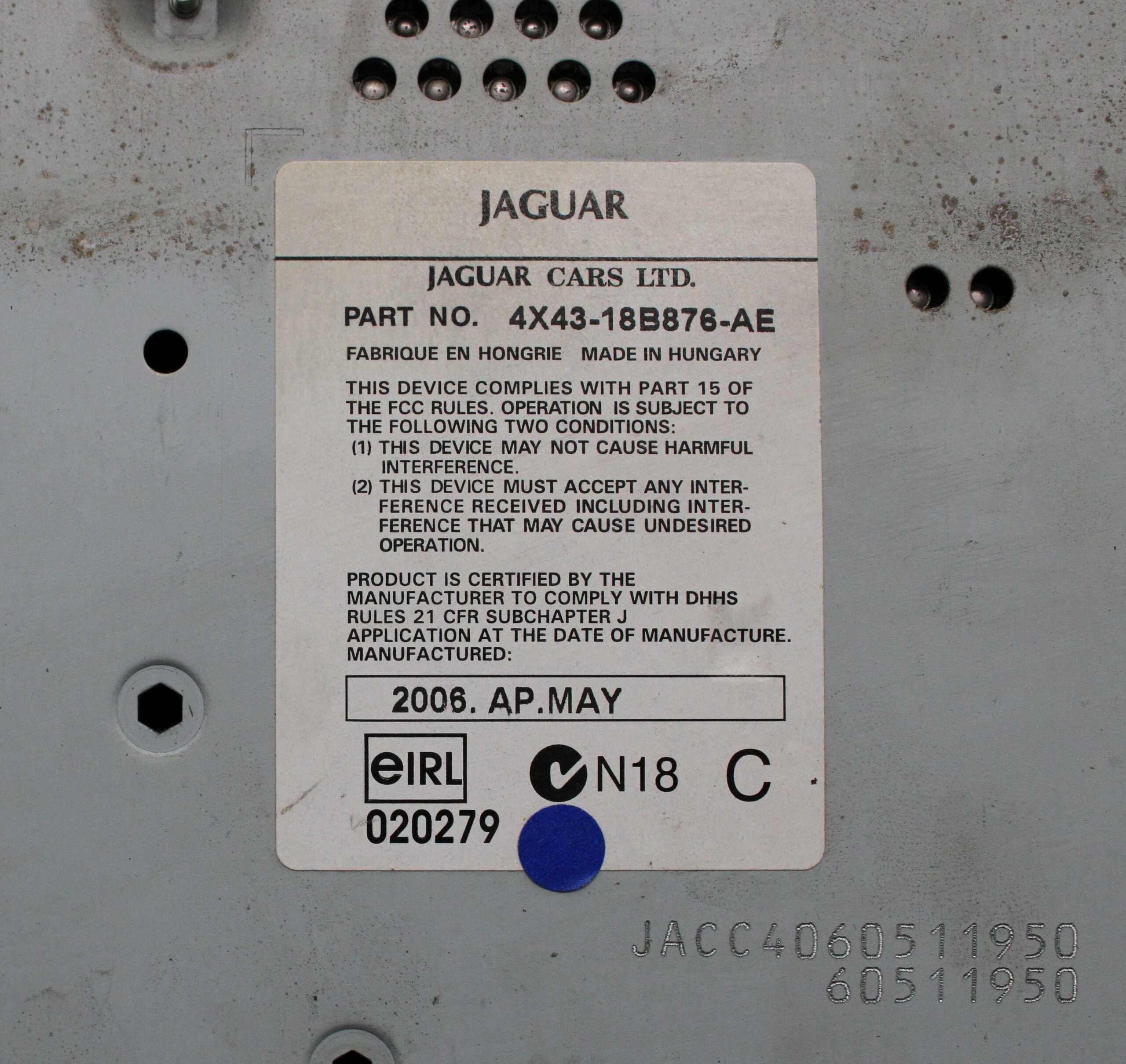 Radio CD Jaguar X-Type - foto 2