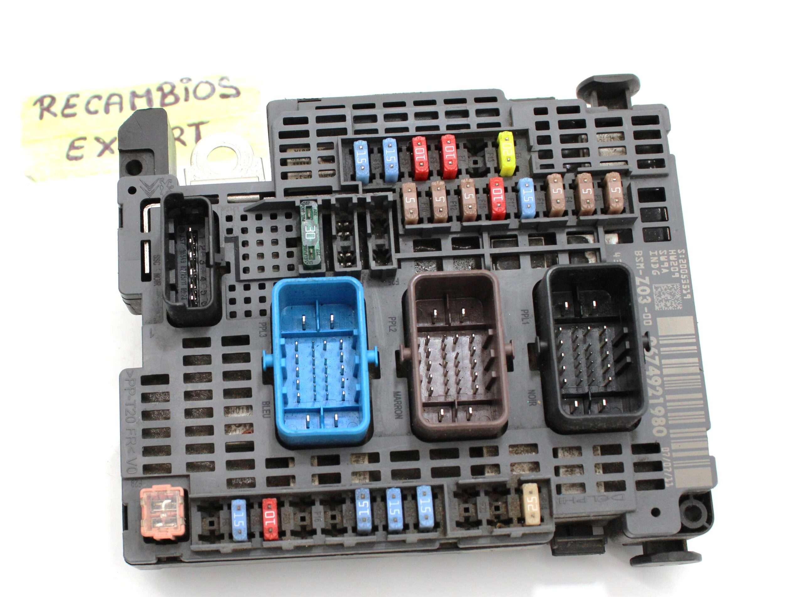 Caja de Fusibles Citroen Peugeot BSM-Z03-00 - foto 1