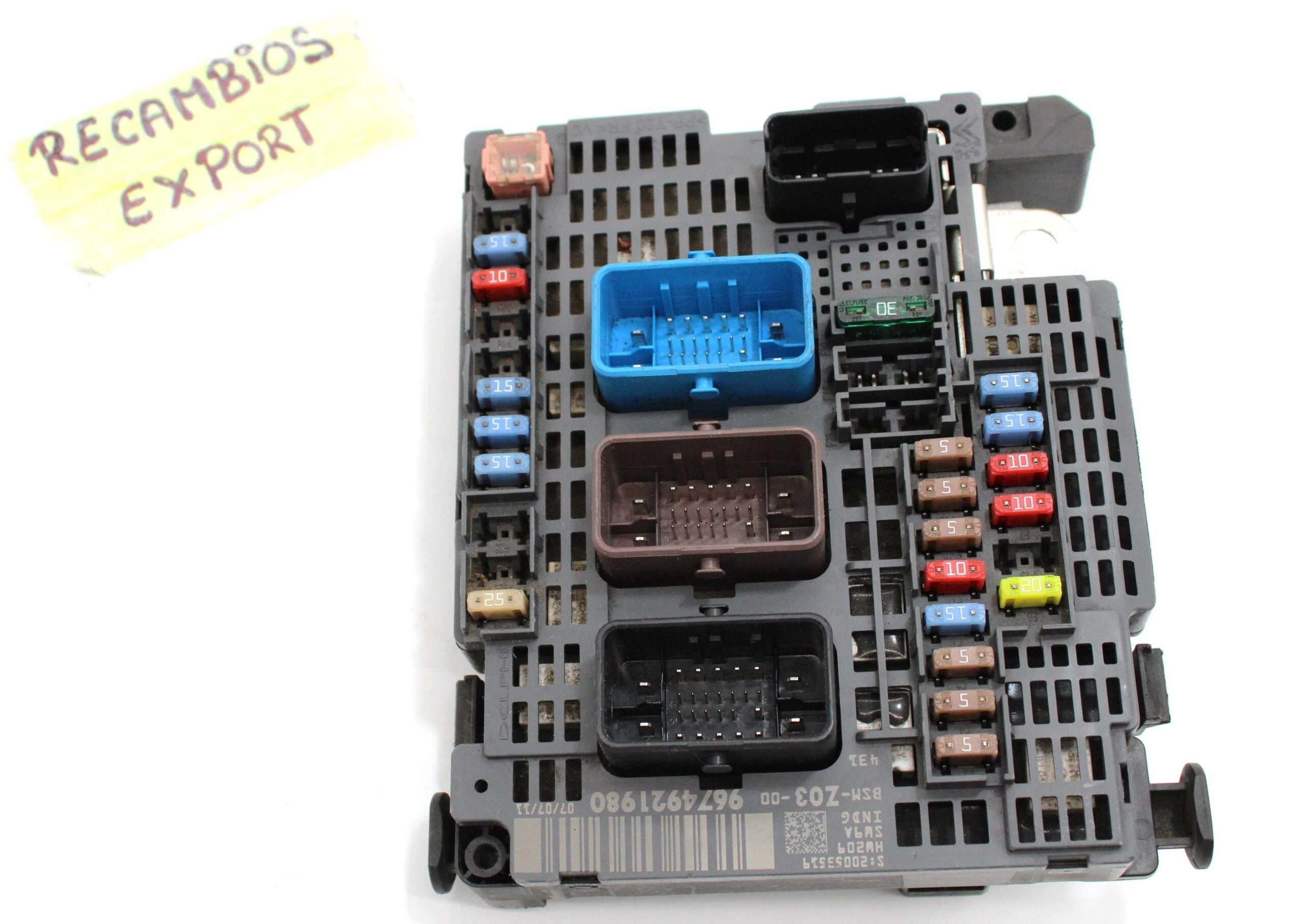 Caja de Fusibles Citroen Peugeot BSM-Z03-00 - foto 3