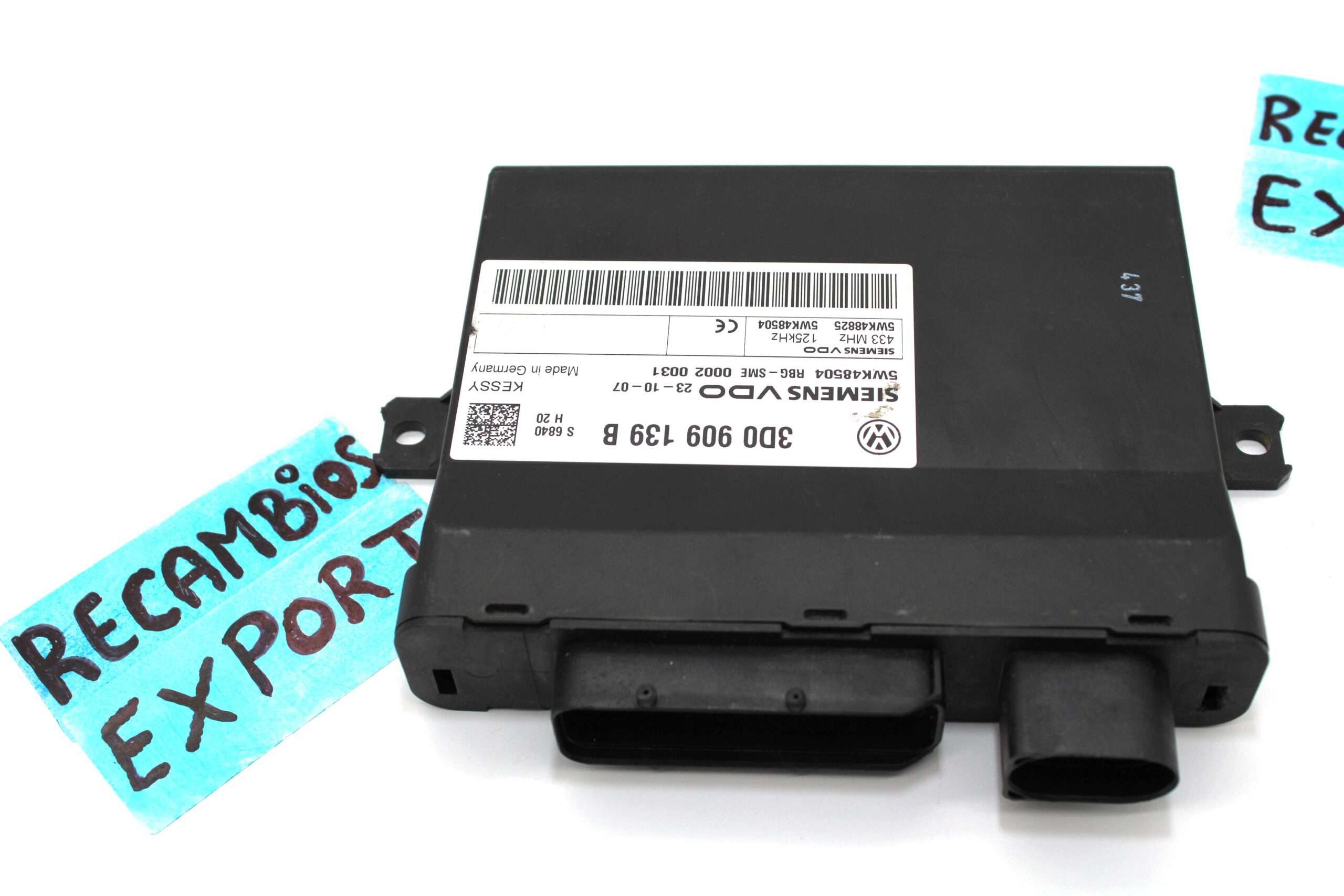 Centralita de Control Confort Volkswagen Porsche Cayenne - foto 1