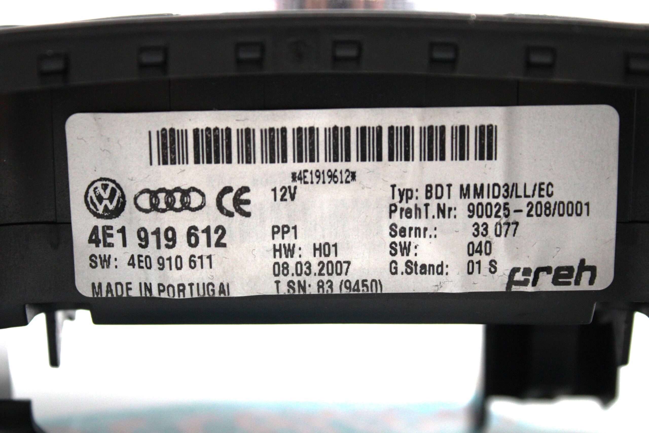 Panel de Control Multimedia Audi A8 - foto 3