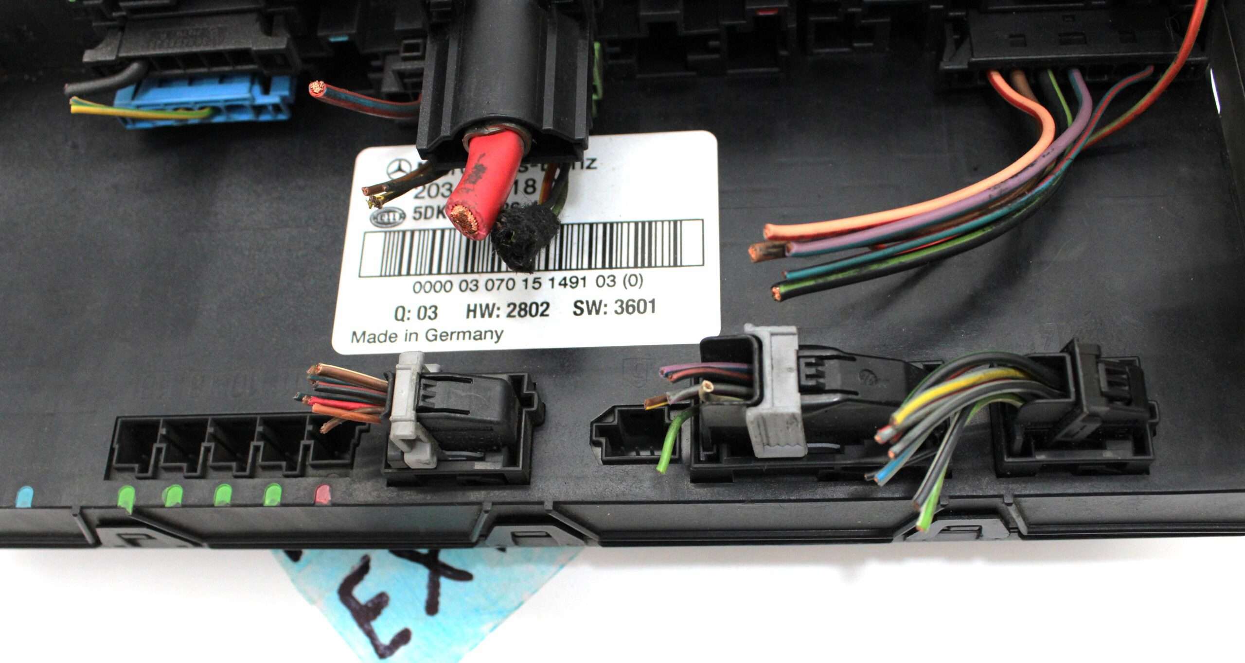 Caja de Fusibles Mercedes Clase C W203 - foto 4