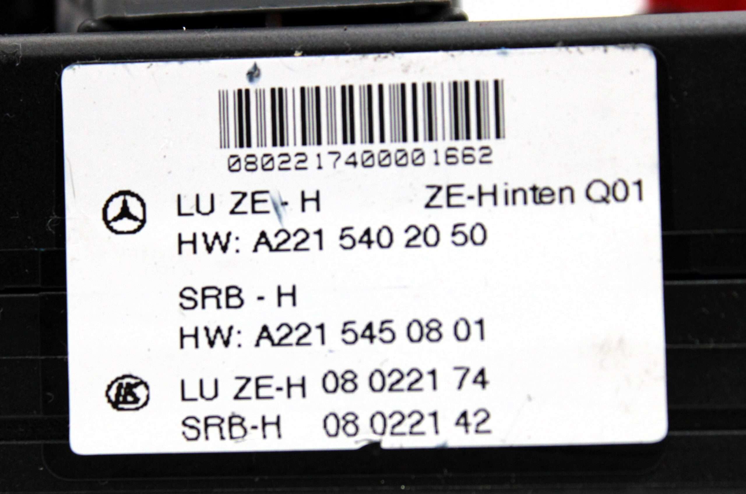 Caja de Fusibles Mercedes Clase S W221 - foto 3