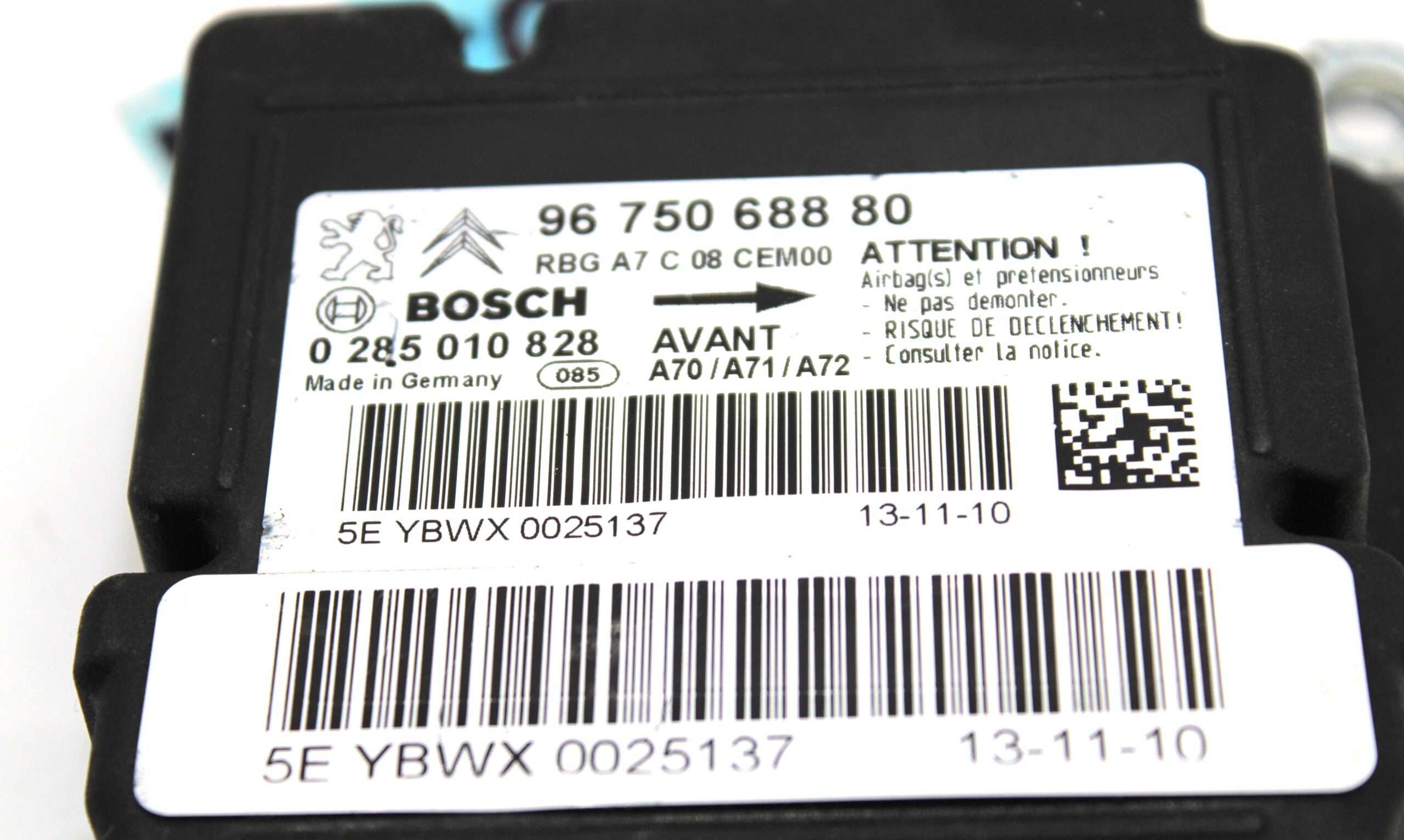 Centralita de Airbag Citroen Peugeot - foto 2