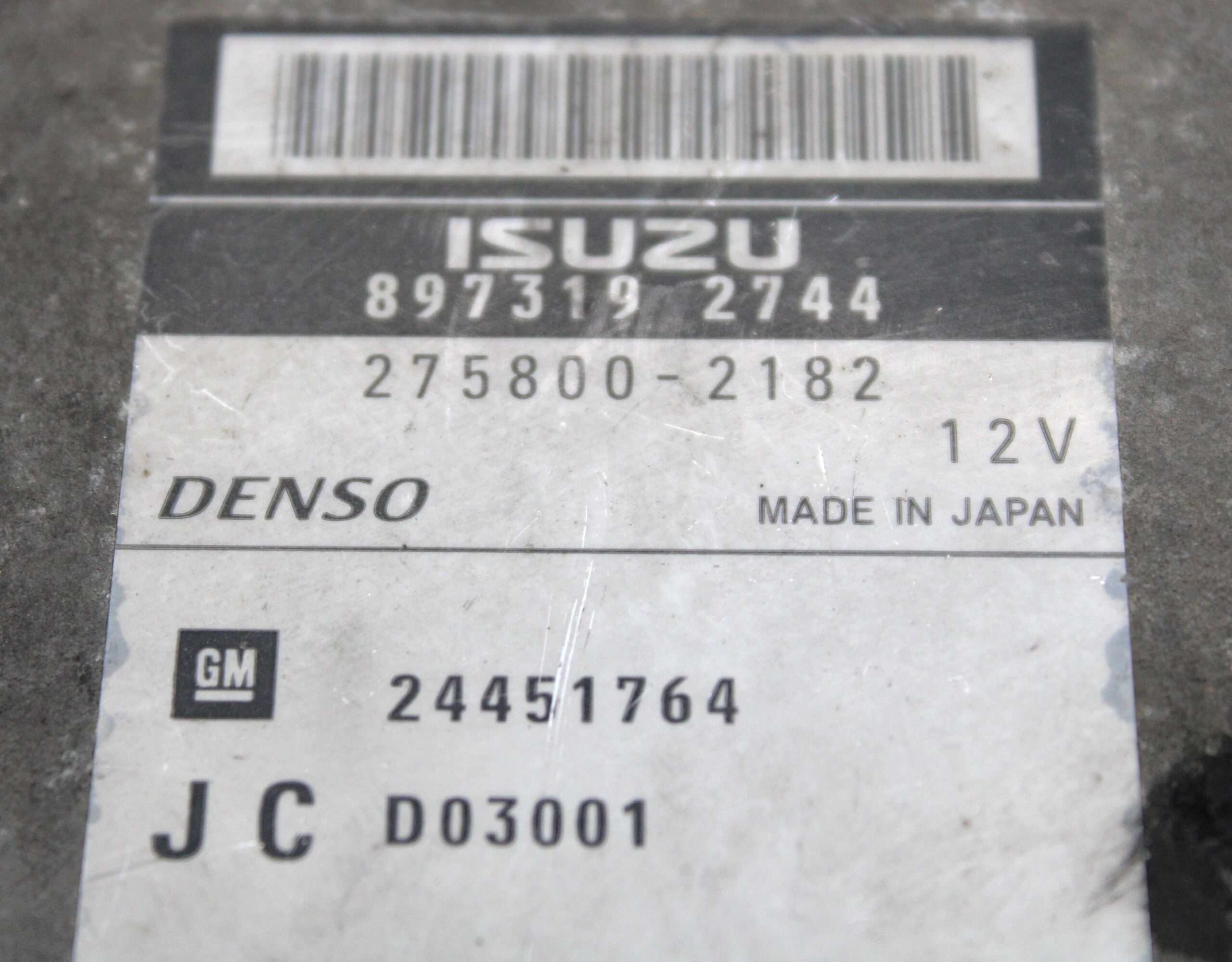 Centralita de Motor Opel Vectra C Isuzu - foto 2