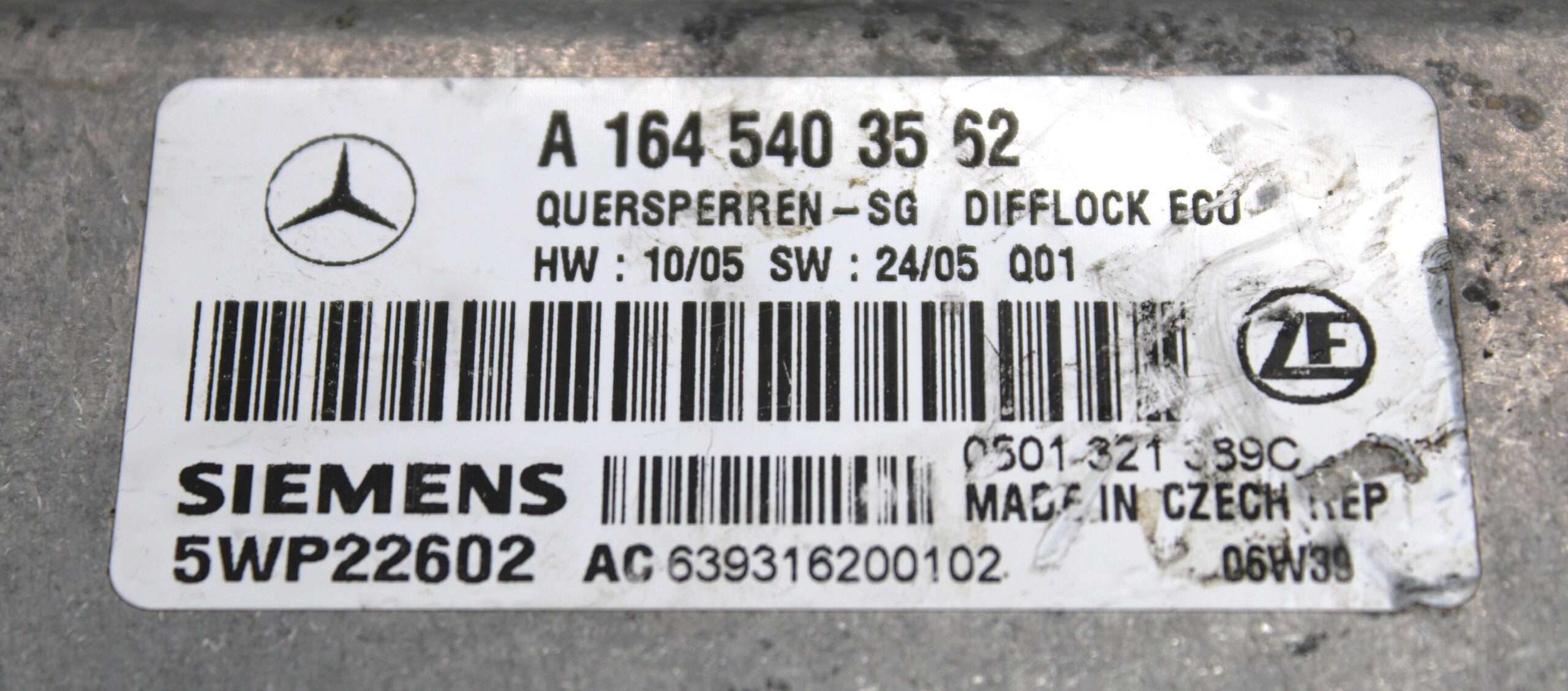 Centralita de Motor Mercedes W164 - foto 2