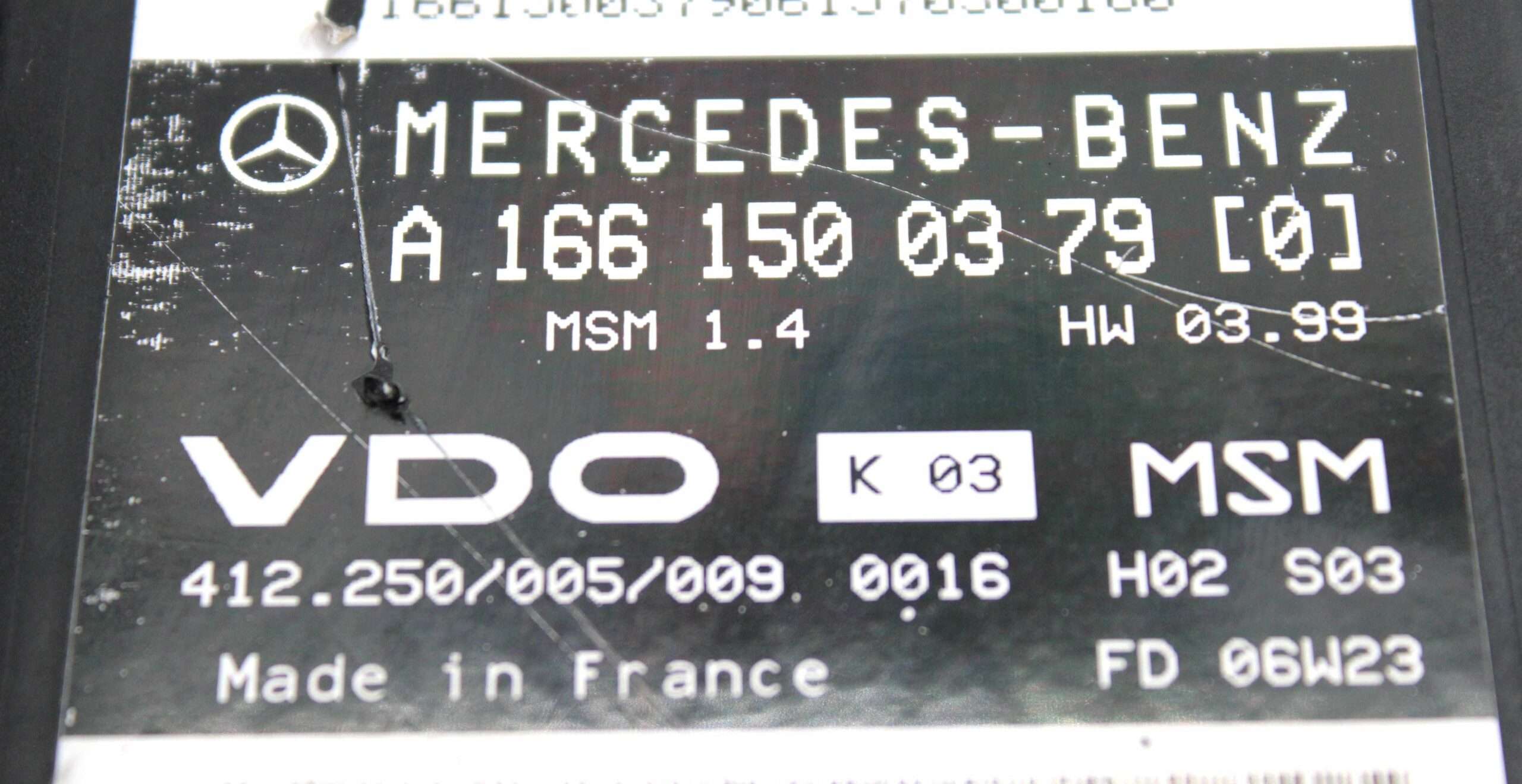 Centralita de Motor Mercedes Clase A W168 - foto 2