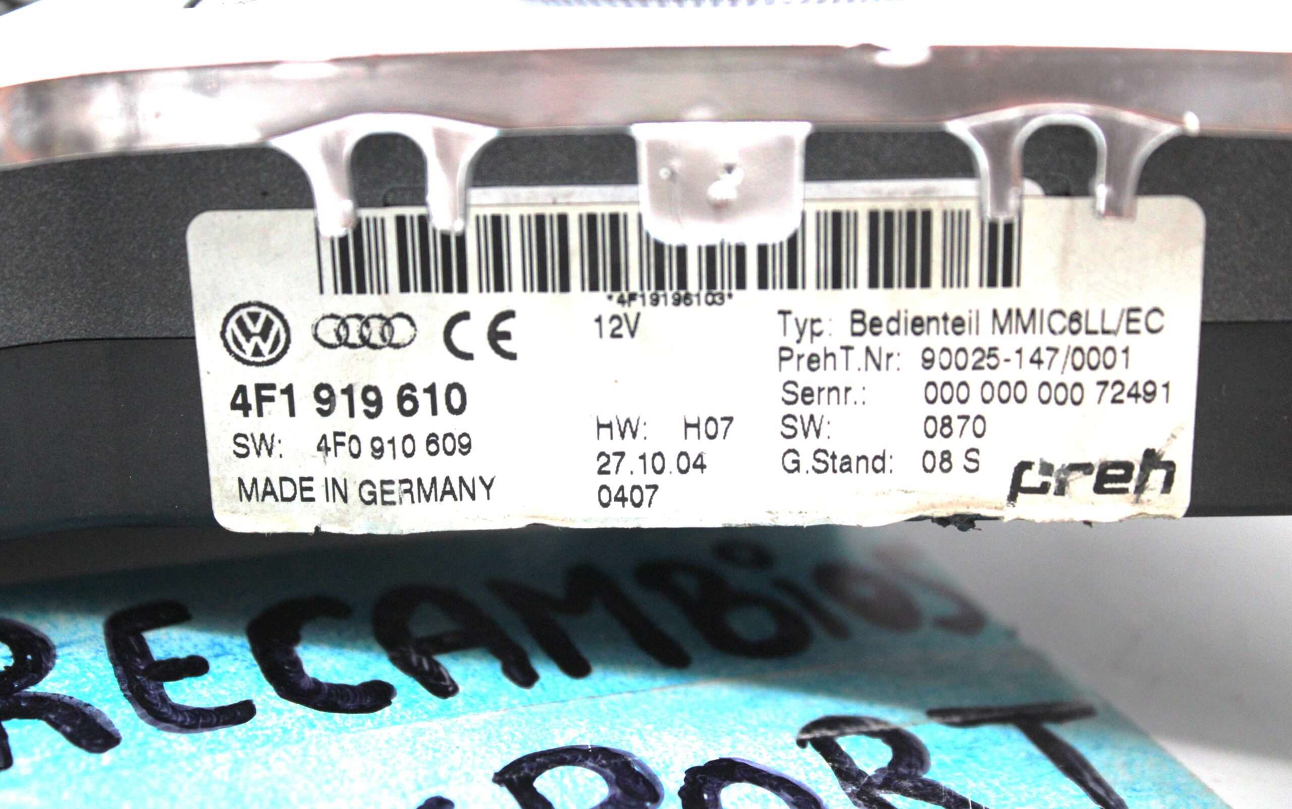 Mando Multifunción idrive Audi - foto 3
