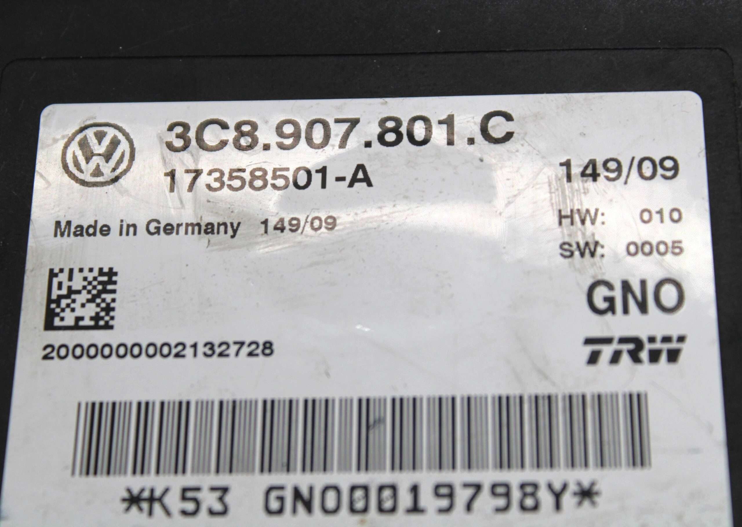 Módulo de Control Freno de Mano Volkswagen Passat (copia) - foto 2