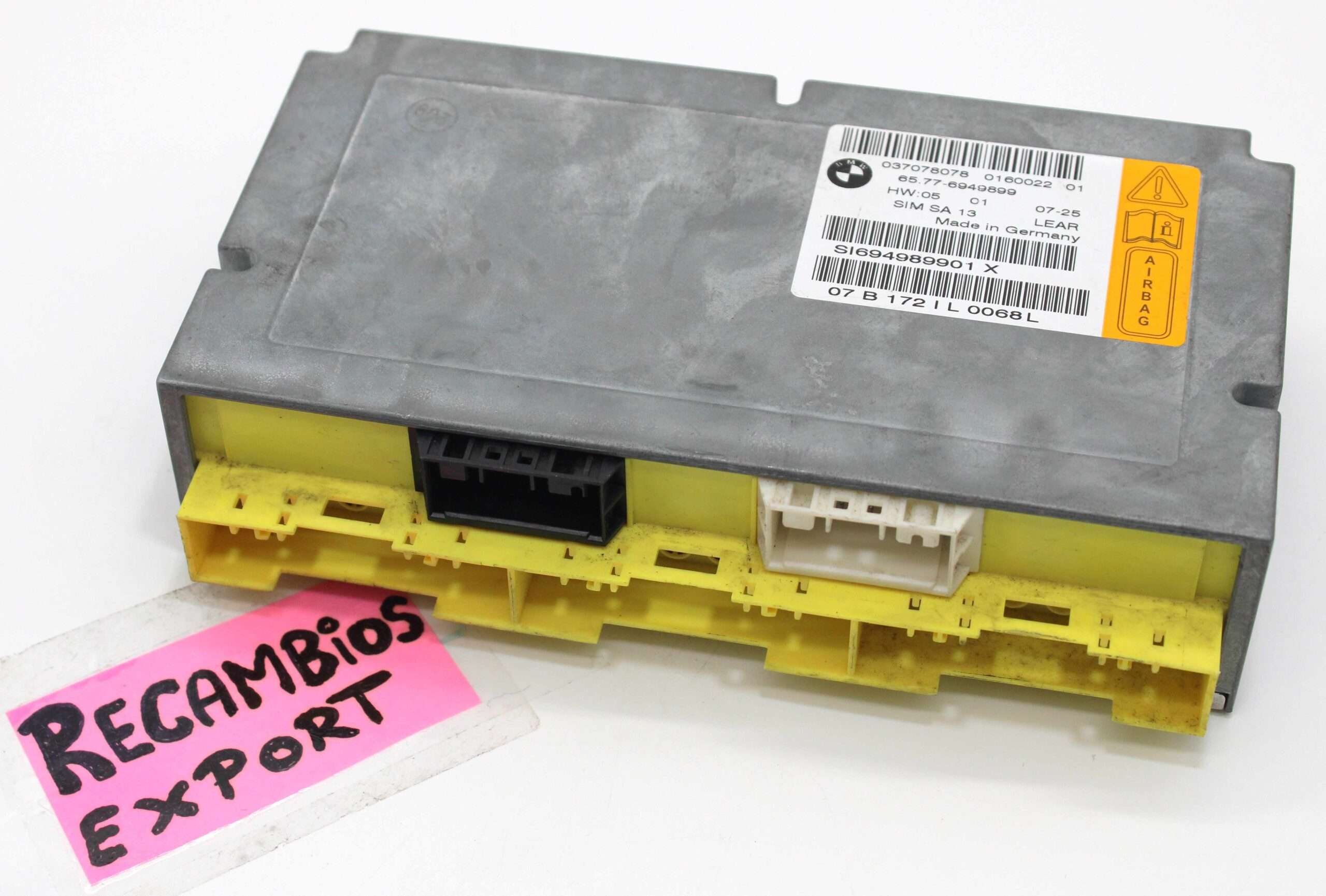 Centralita de Airbag BMW Serie 7 E65 E66 - foto 1