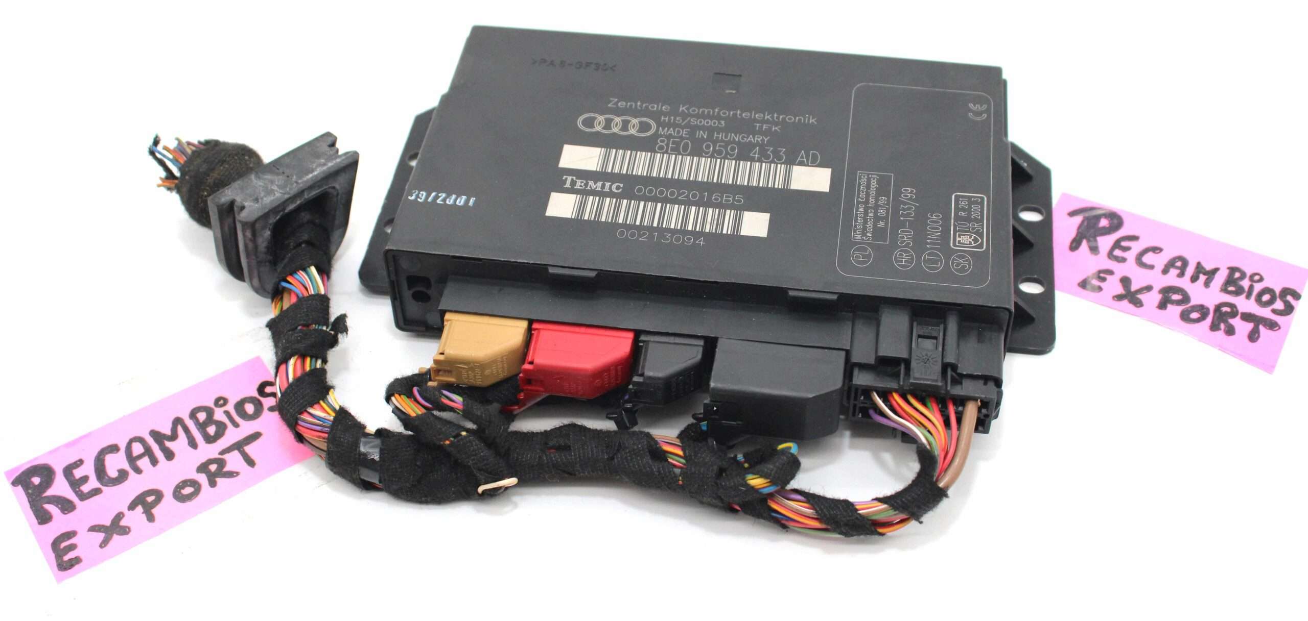 Módulo de Confort Audi A4 B6 - foto 1