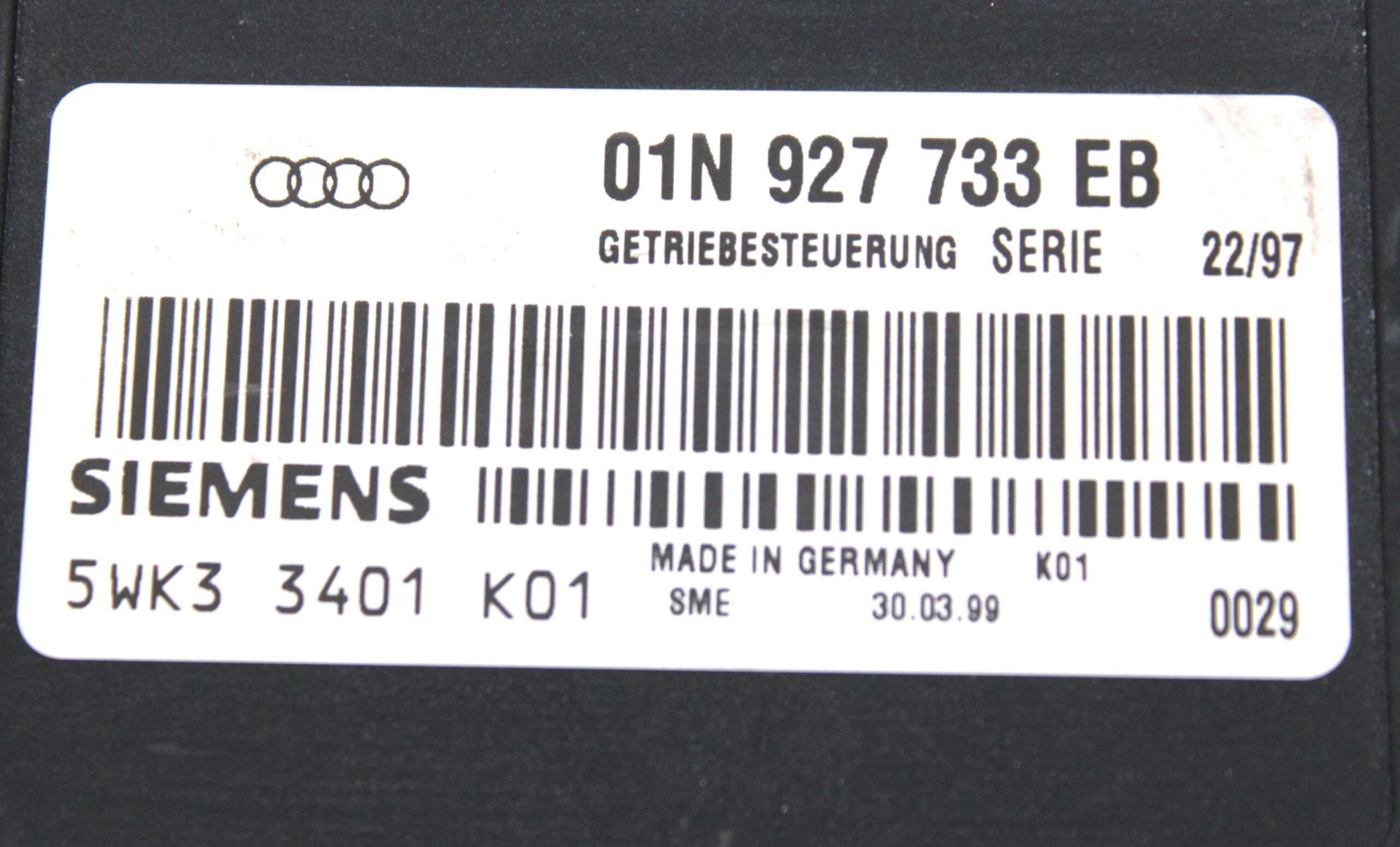 Módulo Control de Transmisión Audi - foto 2
