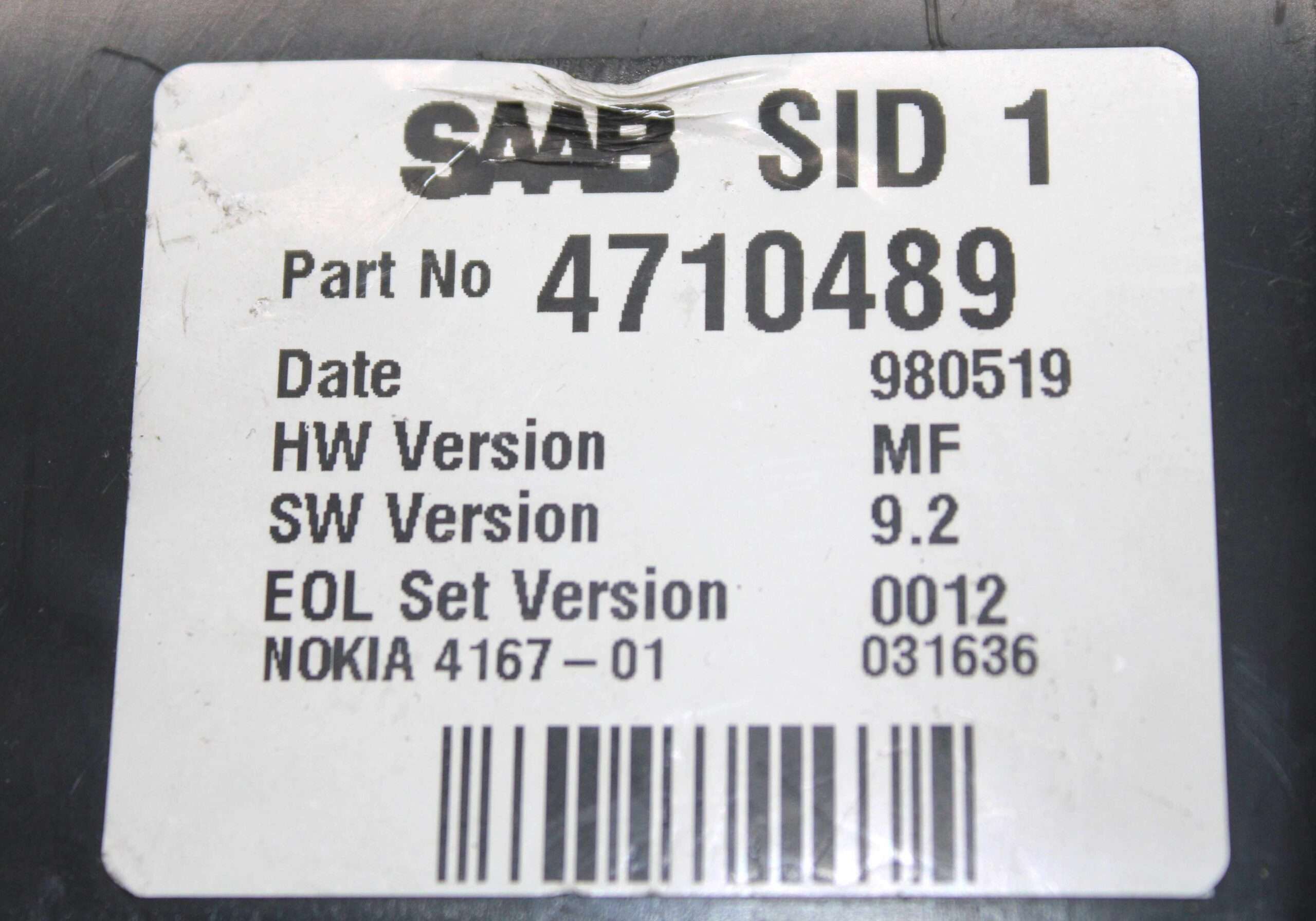 Pantalla Multifunción Saab - foto 3