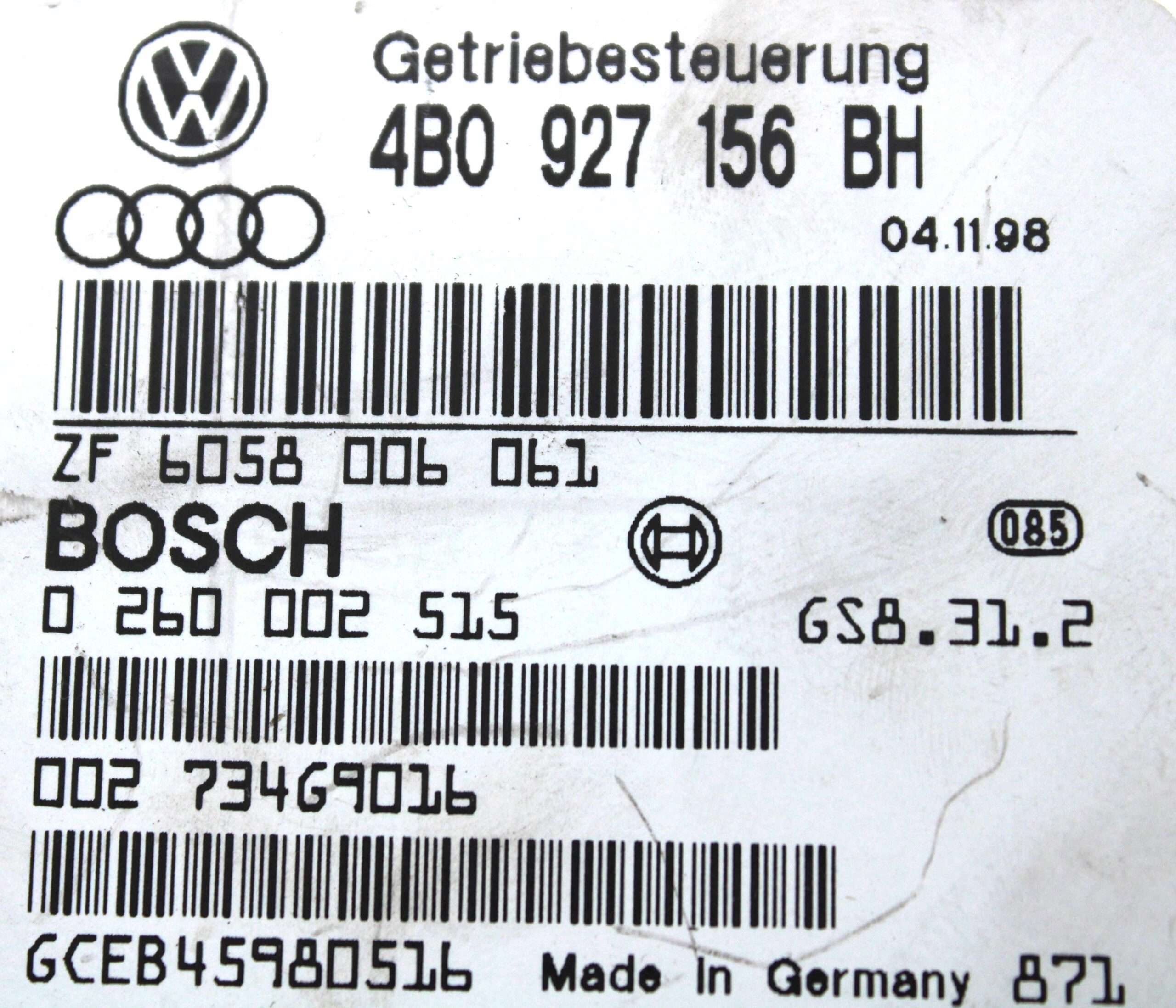 Centralita de Control Audi A6 - foto 2