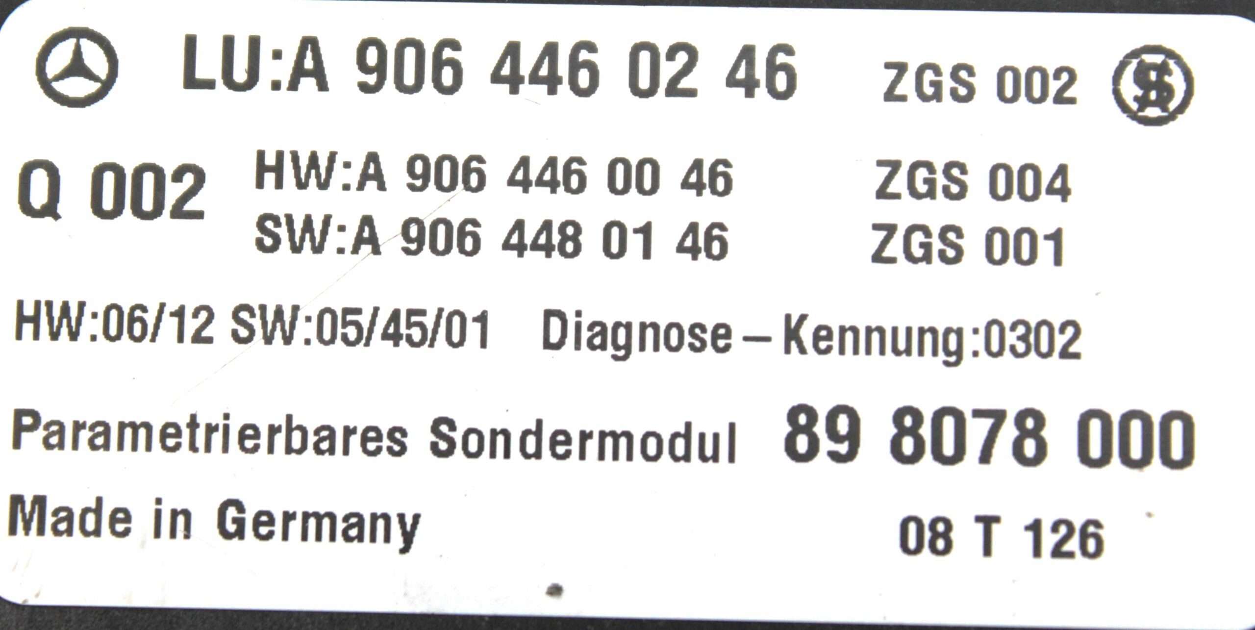 Módulo Control Mercedes Sprinter W906 - foto 2